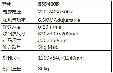 BSD400B热收缩包装机 数据.jpg